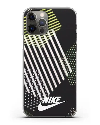 Чехол с паттерном Nike силиконовый для iPhone 12 Pro