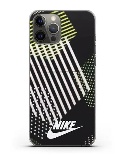 Чехол с паттерном Nike силиконовый для iPhone 12 Pro Max