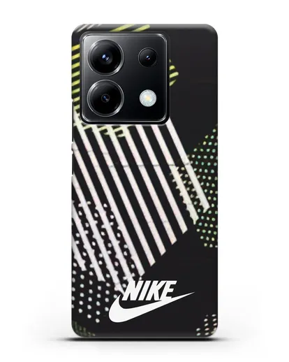 Чехол с паттерном Nike силиконовый для Xiaomi Poco X6