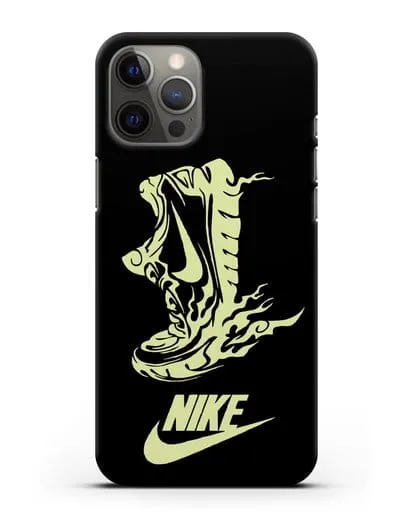 Чехол с обувью Nike силиконовый для iPhone 12 Pro Max