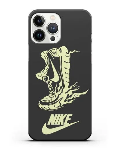 Чехол с обувью Nike силиконовый для iPhone 13 Pro Max