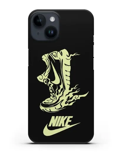 Чехол с обувью Nike силиконовый для iPhone 14