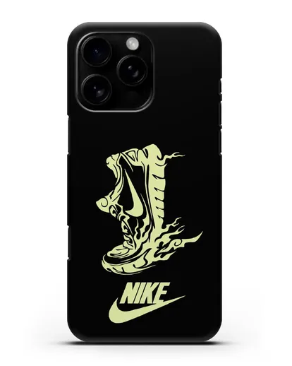 Чехол с обувью Nike силиконовый для iPhone 16 Pro Max