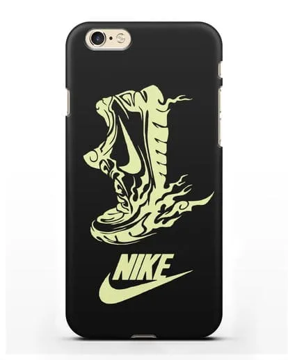 Чехол с обувью Nike силиконовый для iPhone 6