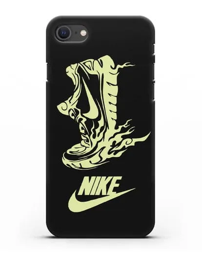 Чехол с обувью Nike силиконовый для iPhone SE 2020