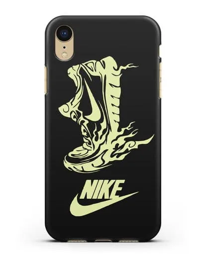 Чехол с обувью Nike силиконовый для iPhone XR