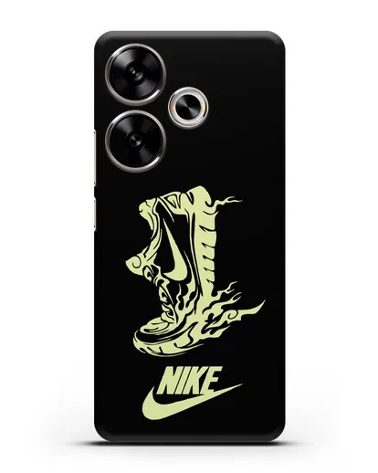Чехол с обувью Nike силиконовый для Xiaomi Poco F6