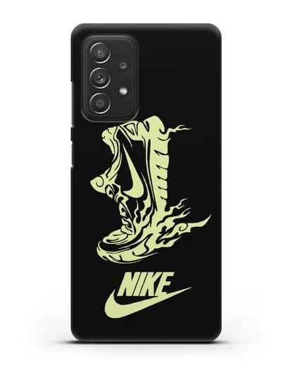Чехол с обувью Nike силиконовый для Samsung Galaxy A53