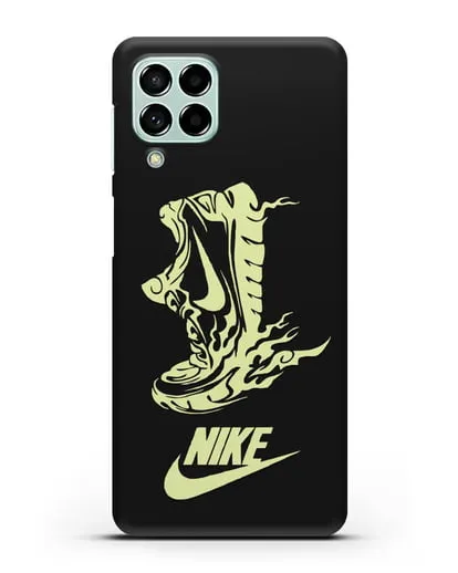 Чехол с обувью Nike силиконовый для Samsung Galaxy M53 [SM-M536]