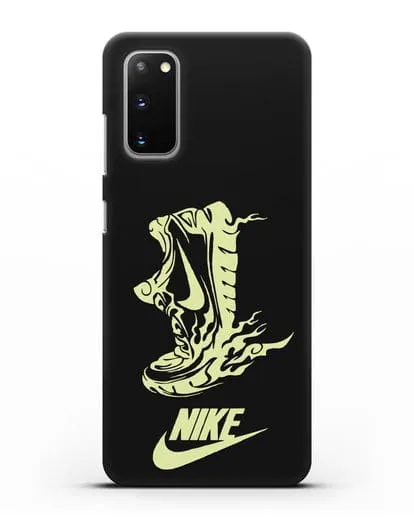 Чехол с обувью Nike силиконовый для Samsung Galaxy S20 [SM-G980F]