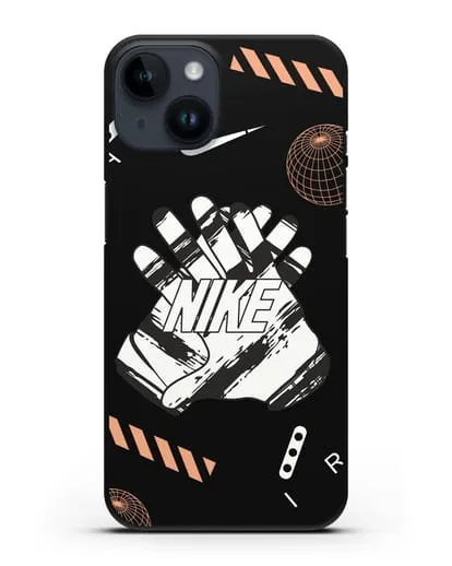 Чехол с логотипом Air Nike силиконовый для iPhone 14