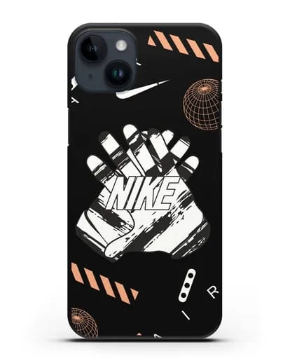Чехол с логотипом Air Nike силиконовый для iPhone 14 Plus