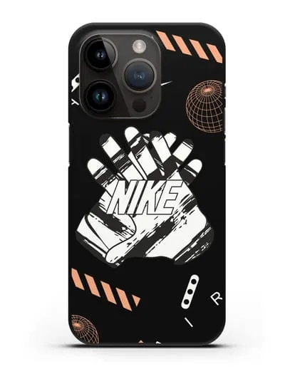 Чехол с логотипом Air Nike силиконовый для iPhone 14 Pro