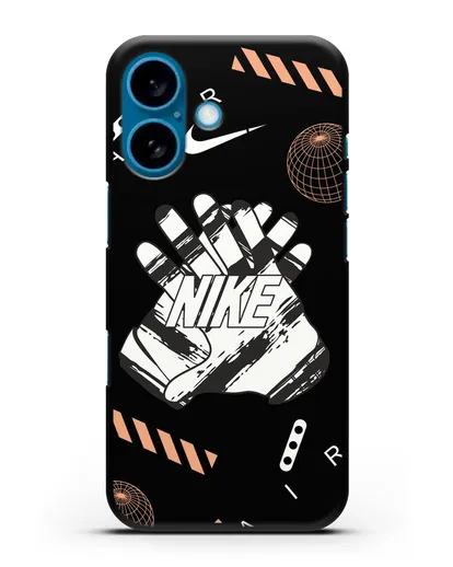 Чехол с логотипом Air Nike силиконовый для iPhone 16