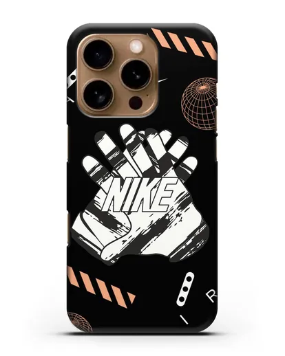 Чехол с логотипом Air Nike силиконовый для iPhone 16 Pro