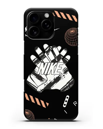 Чехол с логотипом Air Nike силиконовый для iPhone 16 Pro Max