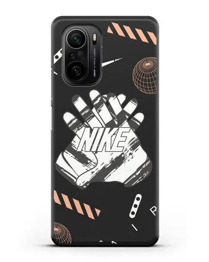 Чехол с логотипом Air Nike силиконовый для Xiaomi Poco F3