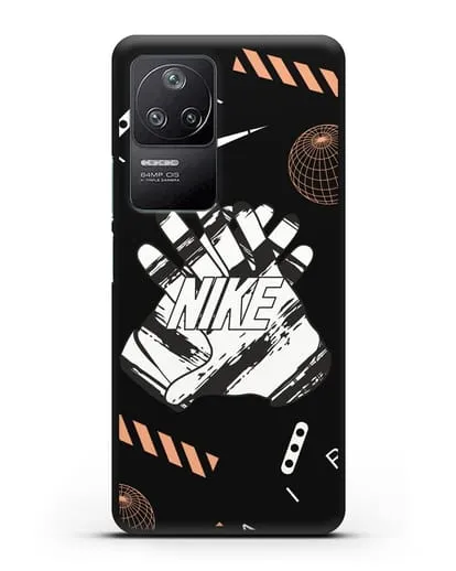 Чехол с логотипом Air Nike силиконовый для Xiaomi Poco F4