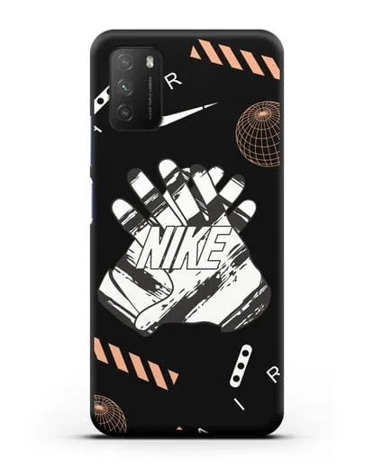 Чехол с логотипом Air Nike силиконовый для Xiaomi Poco M3