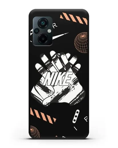 Чехол с логотипом Air Nike силиконовый для Xiaomi Poco M5