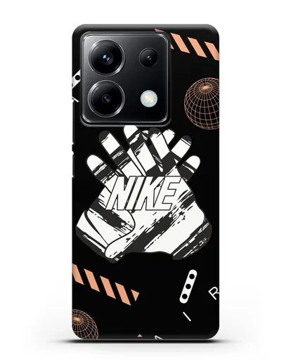 Чехол с логотипом Air Nike силиконовый для Xiaomi Poco X6
