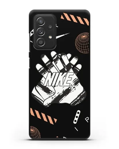 Чехол с логотипом Air Nike силиконовый для Samsung Galaxy A53