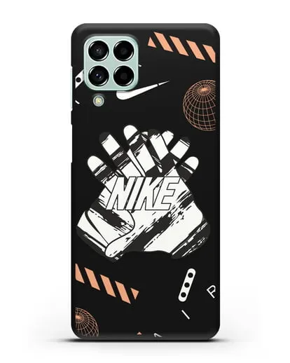 Чехол с логотипом Air Nike силиконовый для Samsung Galaxy M53 [SM-M536]