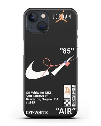 Чехол с дизайном Nike на стяжке силиконовый для iPhone 13 Mini