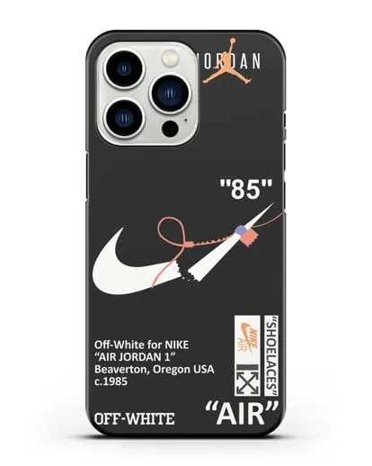 Чехол с дизайном Nike на стяжке силиконовый для iPhone 13 Pro