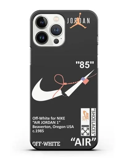 Чехол с дизайном Nike на стяжке силиконовый для iPhone 13 Pro Max
