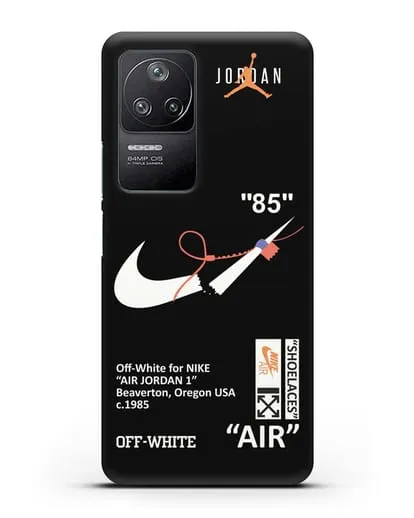 Чехол с дизайном Nike на стяжке силиконовый для Xiaomi Poco F4