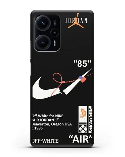 Чехол с дизайном Nike на стяжке силиконовый для Xiaomi Poco F5