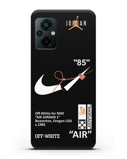 Чехол с дизайном Nike на стяжке силиконовый для Xiaomi Poco M5