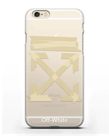 Чехол Off White Tape Arrows силиконовый для iPhone 6