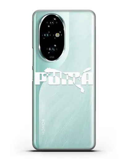 Чехол с логотипом Puma силиконовый для Honor 200 Pro