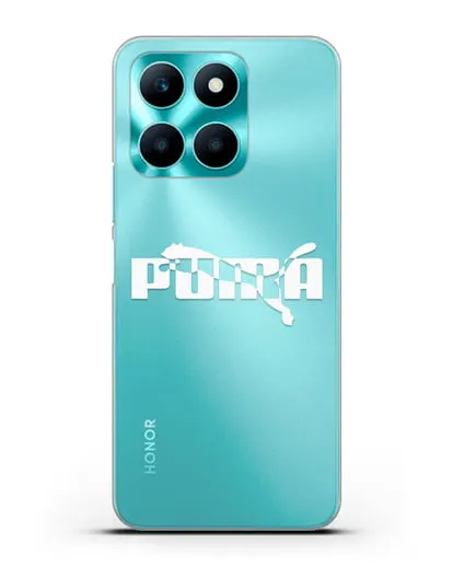 Чехол с логотипом Puma силиконовый для Honor X6a