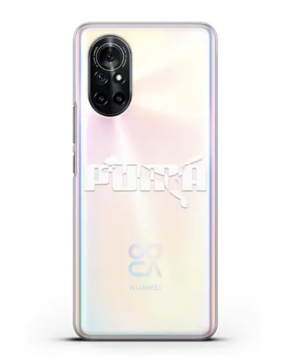 Чехол с логотипом Puma силиконовый для Huawei Nova 8