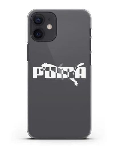 Чехол с логотипом Puma силиконовый для iPhone 12 mini