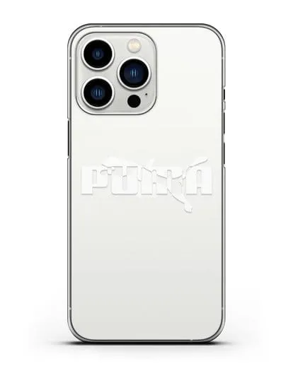 Чехол с логотипом Puma силиконовый для iPhone 13 Pro