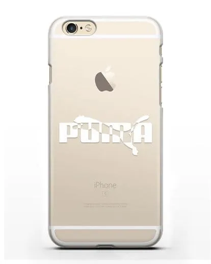 Чехол с логотипом Puma силиконовый для iPhone 6