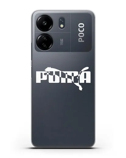 Чехол с логотипом Puma силиконовый для Xiaomi Poco C65