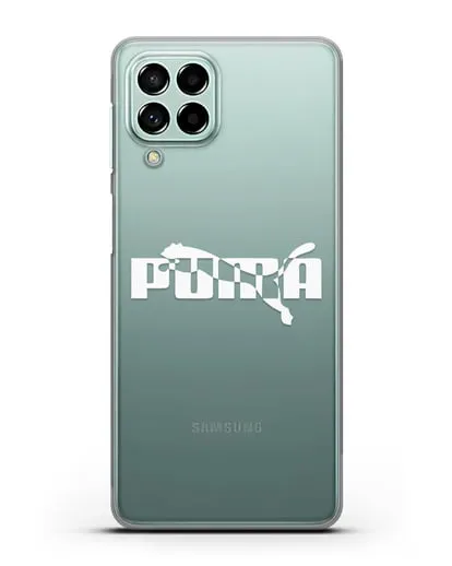 Чехол с логотипом Puma силиконовый для Samsung Galaxy M53 [SM-M536]