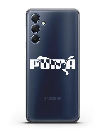 Чехол с логотипом Puma силиконовый для Samsung Galaxy M54 [SM-M546]