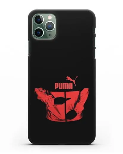 Чехол с символикой Puma силиконовый для iPhone 11 Pro Max