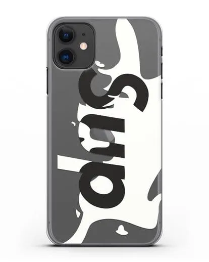 Чехол с надписью Sup силиконовый для iPhone 11
