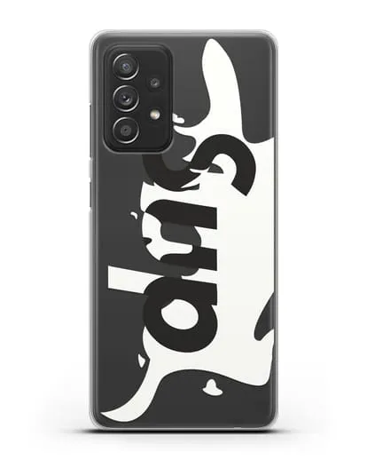 Чехол с надписью Sup силиконовый для Samsung Galaxy A53