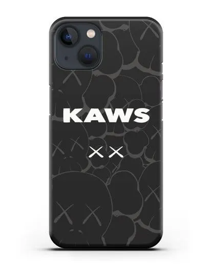 Чехол с паттерном Kaws силиконовый для iPhone 13 Mini