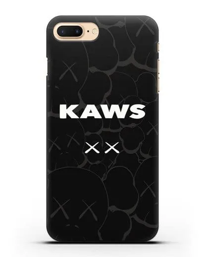 Чехол с паттерном Kaws силиконовый для iPhone 8 Plus