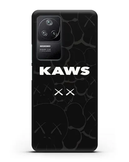 Чехол с паттерном Kaws силиконовый для Xiaomi Poco F4