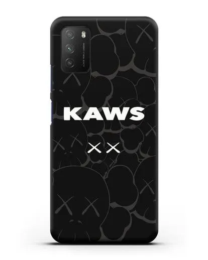 Чехол с паттерном Kaws силиконовый для Xiaomi Poco M3